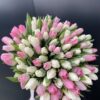 Букет "Розовые и белые тюльпаны" 2