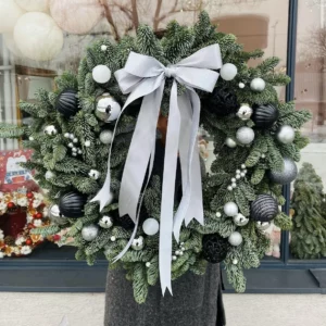 Рождественская гирлянда из нобилиса #1