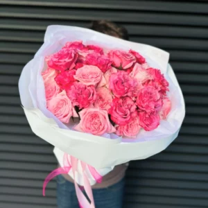 Букет "Микс розовых роз"