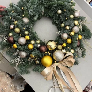 Wianek świąteczny z nobilisu #2