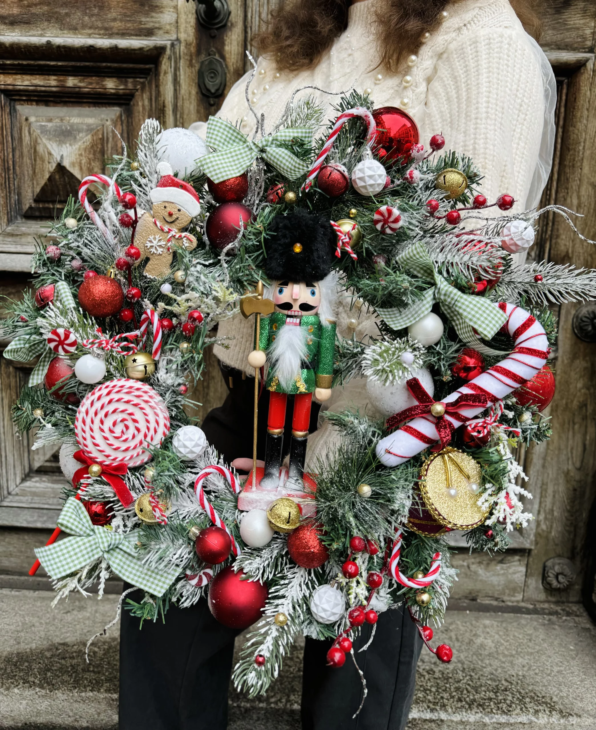 Искусственная рождественская гирлянда #9