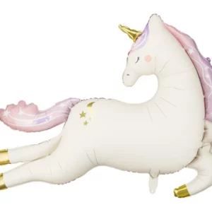 Unicorn foil balloon, 113x83 cm