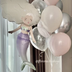 #71 Набор воздушных шаров «Русалочка»