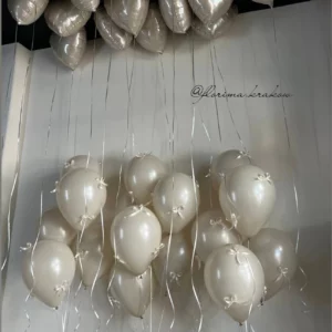 #75 Набор воздушных шаров с сердечками