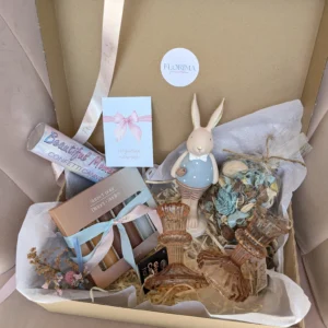 Gift box #19 with rabbit and candles