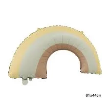 Фольгированный шар пастельной радуги