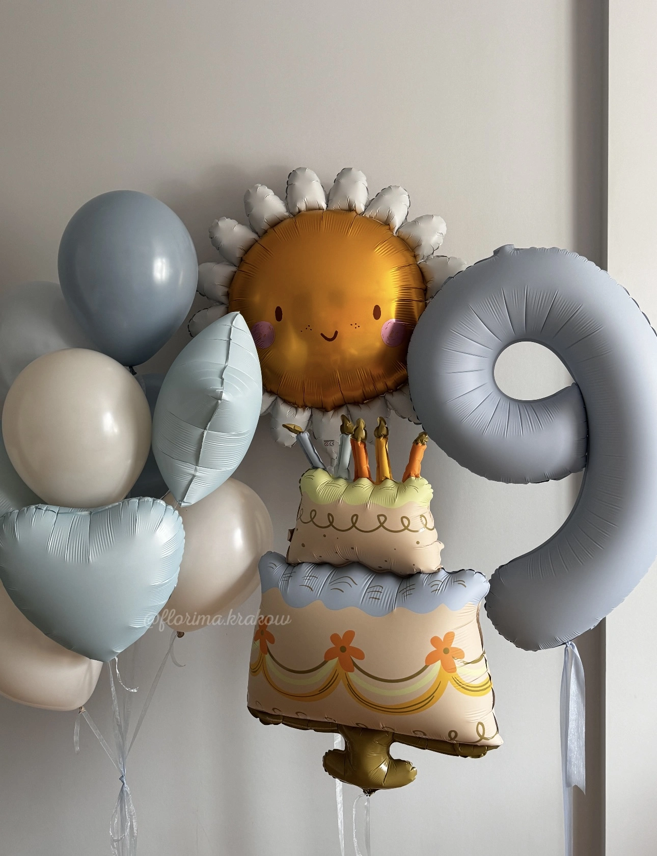 Набор воздушных шаров #203 Солнце и торт