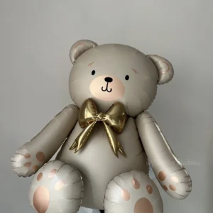 Фольгированный воздушный шар в виде плюшевого мишки