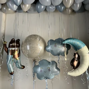 Set of balloons #132 to welcome the baby