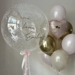 Набор воздушных шаров #239: шары-пузыри и букет из воздушных шаров