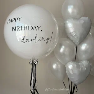 Набор воздушных шаров #148 DoubleBubble и букет воздушных шаров