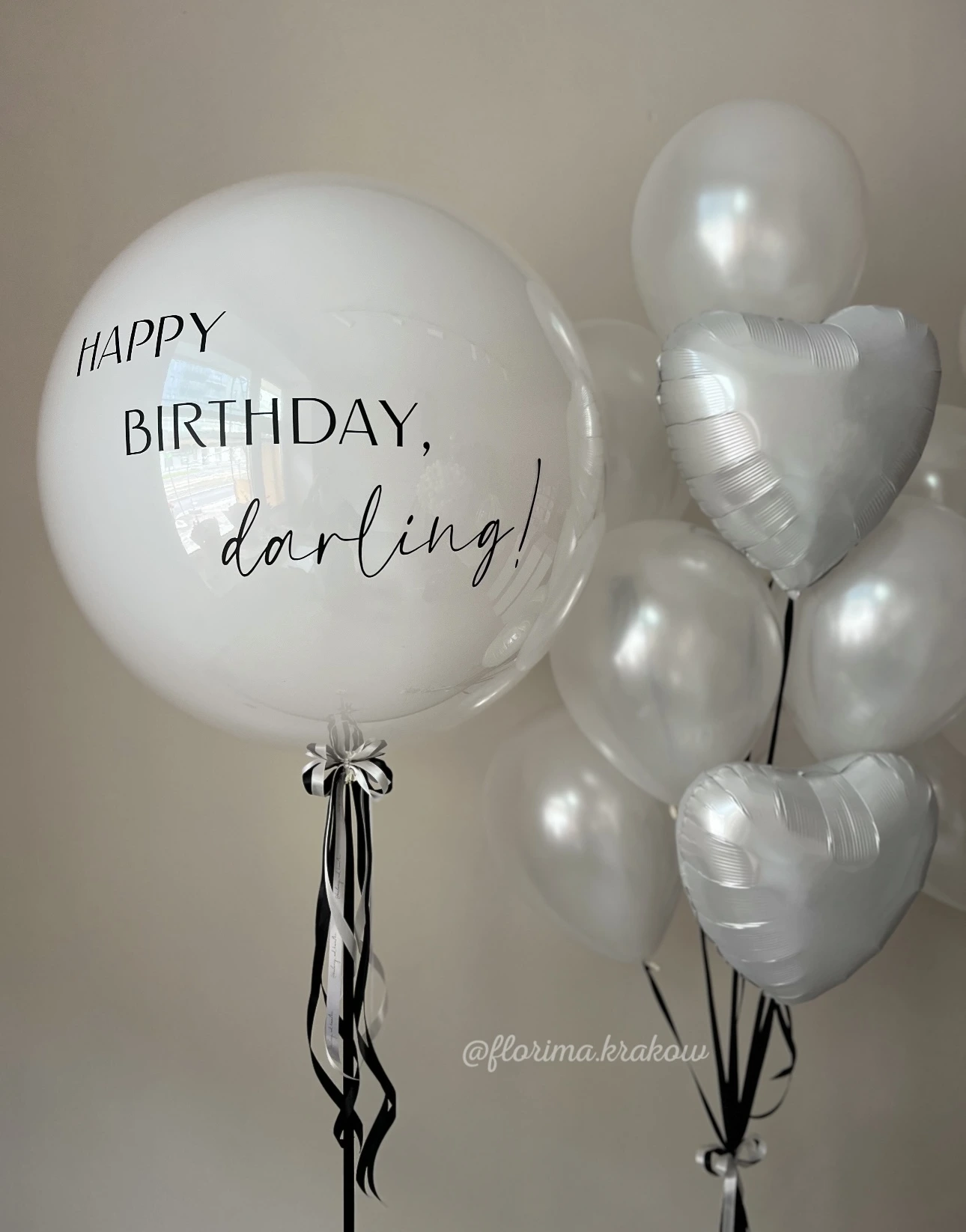 Balloon Set #148 DoubleBubble Balloon and Balloon Bouquet