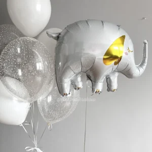 Набор воздушных шаров #169 Воздушный шар в форме слона и букет воздушных шаров