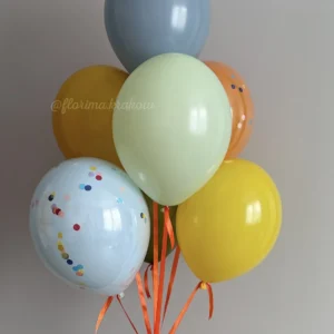 Букет из разноцветных шаров #219