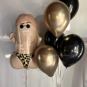 Набор воздушных шаров #227: Пенис и букет из воздушных шаров