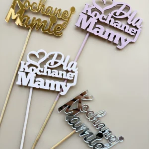 Patyczek do bukieta "Kochanej Mamie"