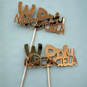 Patyczek do bukieta "W dniu nauczyciela"