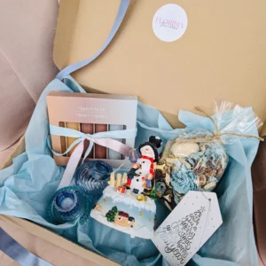 Рождественская подарочная коробка #21