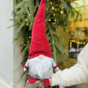 Красный рождественский гном