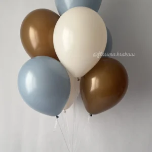 Букет из воздушных шаров #326, синий и пастельный